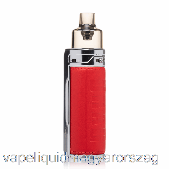 Voopoo Drag S 60w-os Pod Mod Kit Ezüst Piros Vape Toll
